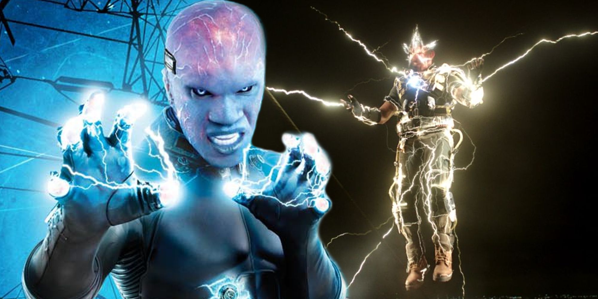 Jamie Foxx as Electro in The Amazing Spider-Man and No Way Home