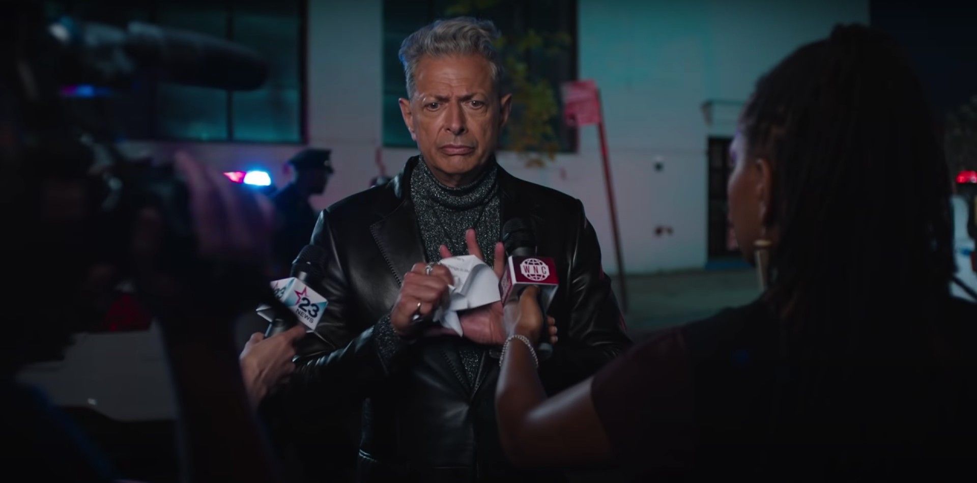 Jeff Goldblum in Search Party playing Tunnel Quinn