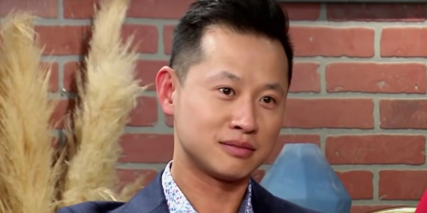 Johnny Lam looks at the camera in Married at First Sight.