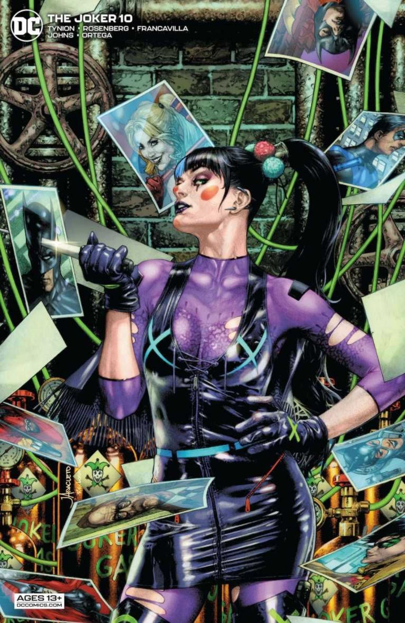 Joker 10 cover, featuring Punchline