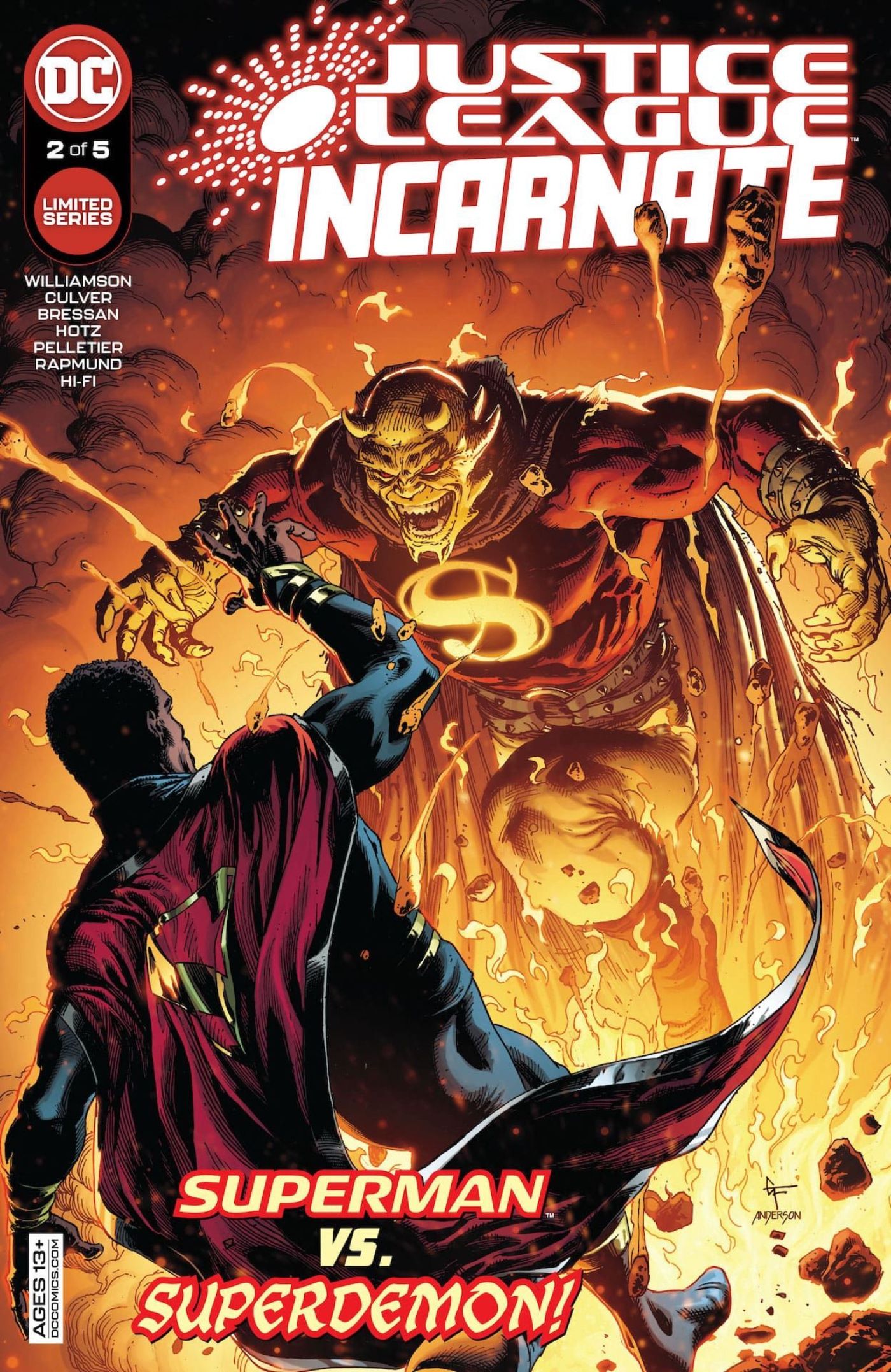 Justice League Incarnate 2 Preview cover