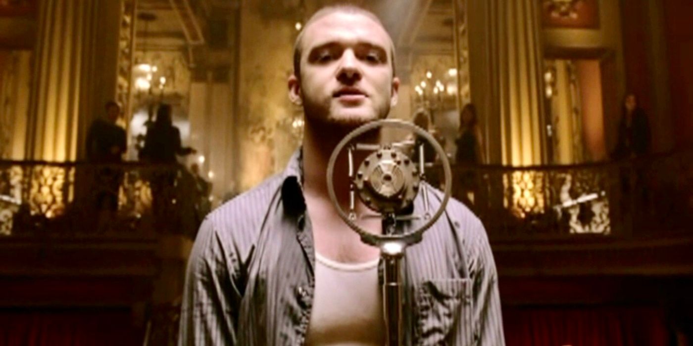 Justin Timberlake in the What Goes Around video