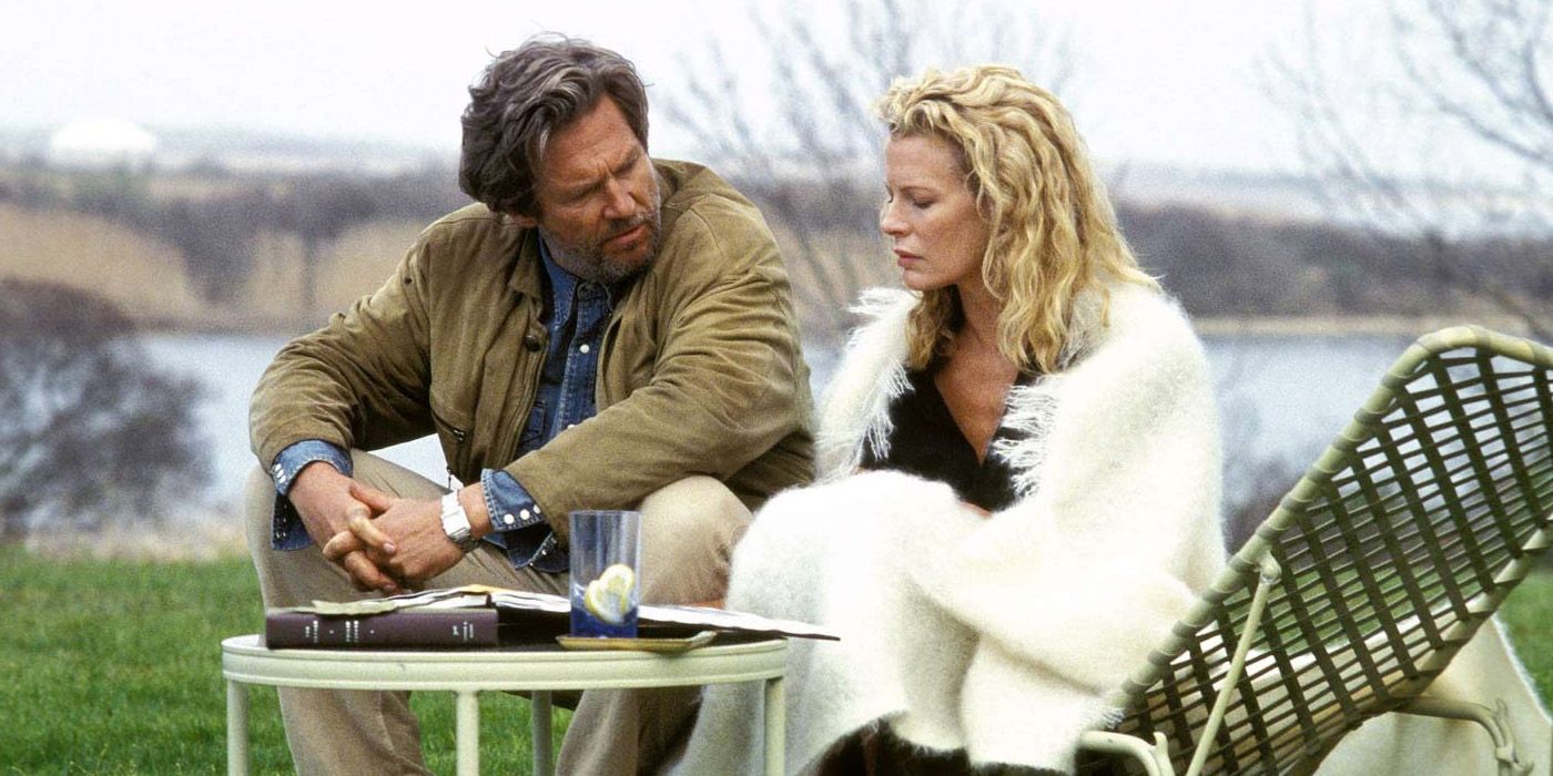 Jeff Bridges and Kim Basinger in The Door In The Floor