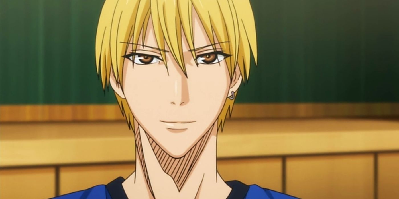 Ryota smirking in Kuroko's Basketball