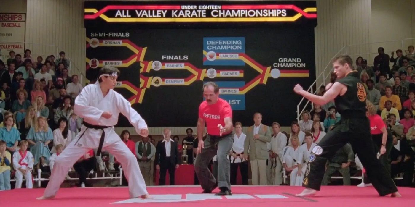 LaRusso Barnes Karate Kid 3