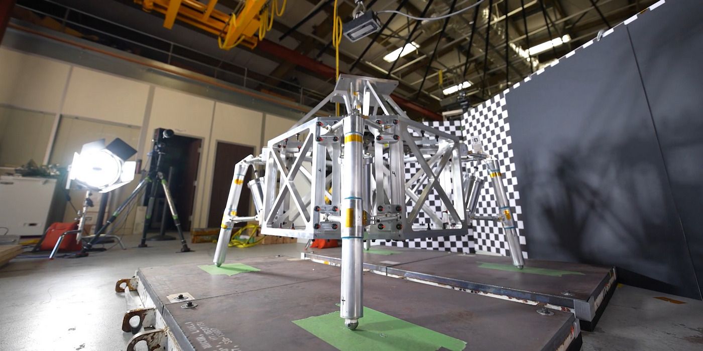 Lander Drop NASA Robotics Testing