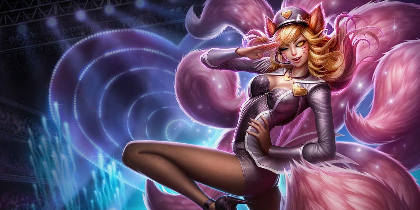 ahri league of legends in game