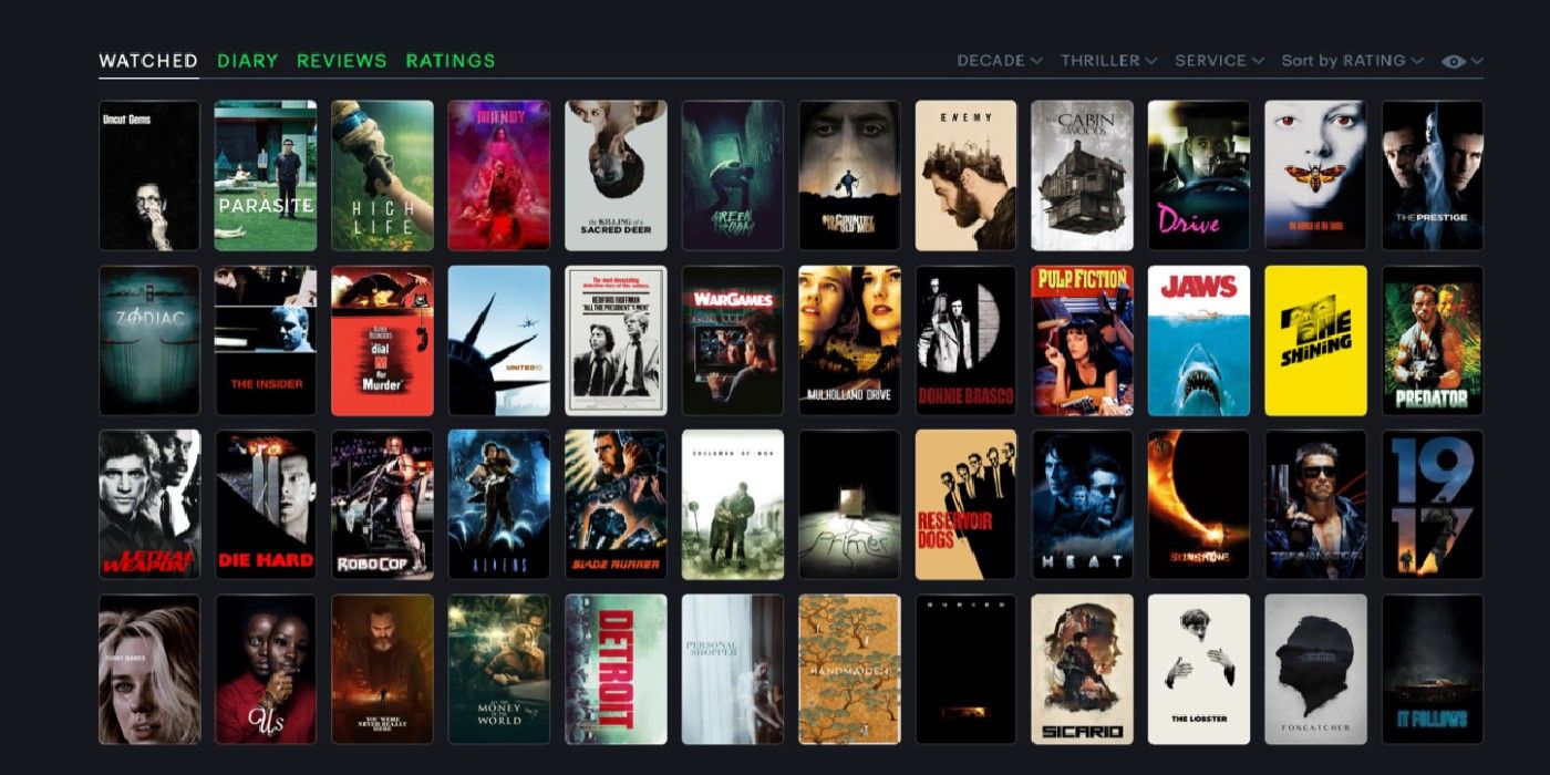 Letterboxd Screen