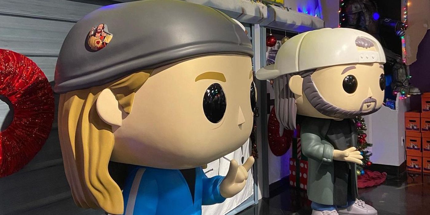 hvede Christchurch Antarktis Kevin Smith Shows Off Jay & Silent Bob Life-Size Funko Pops in Video