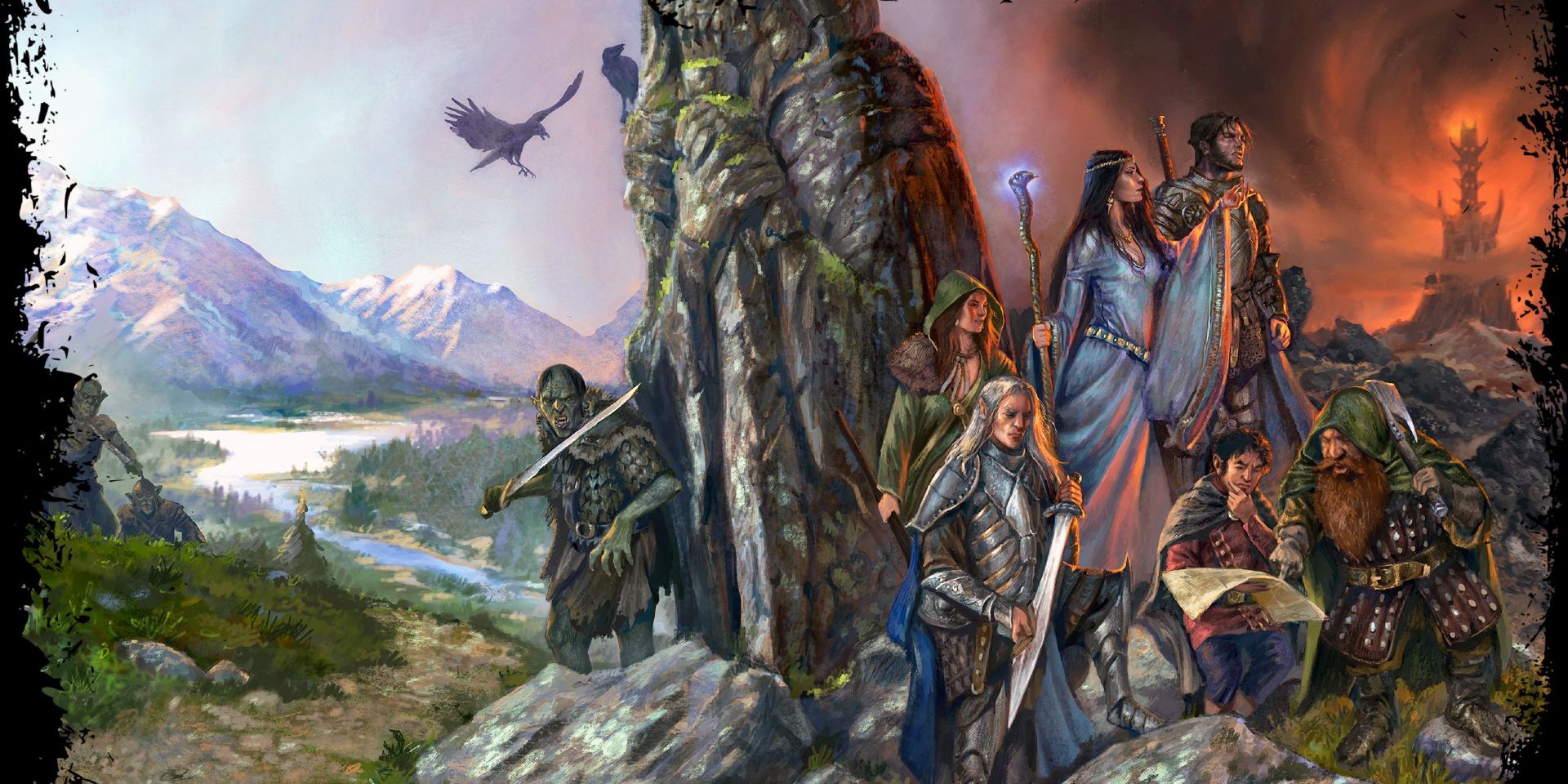 Lord Of The Rings Style RPG Campaigns Systems Against The Darkmaster