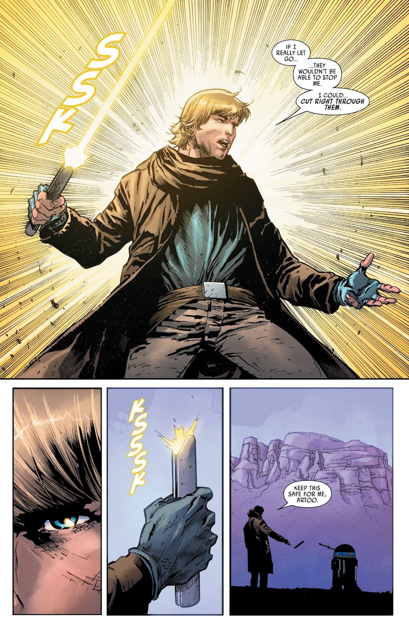 Luke Throwing Away His Lightsaber Was Way More Heroic The First Time