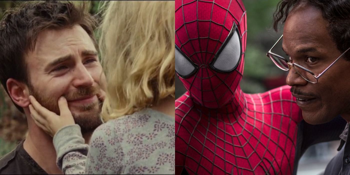 Split image showing scenes from Marc Webb movies Gifted and The Amazing Spider-Man 2