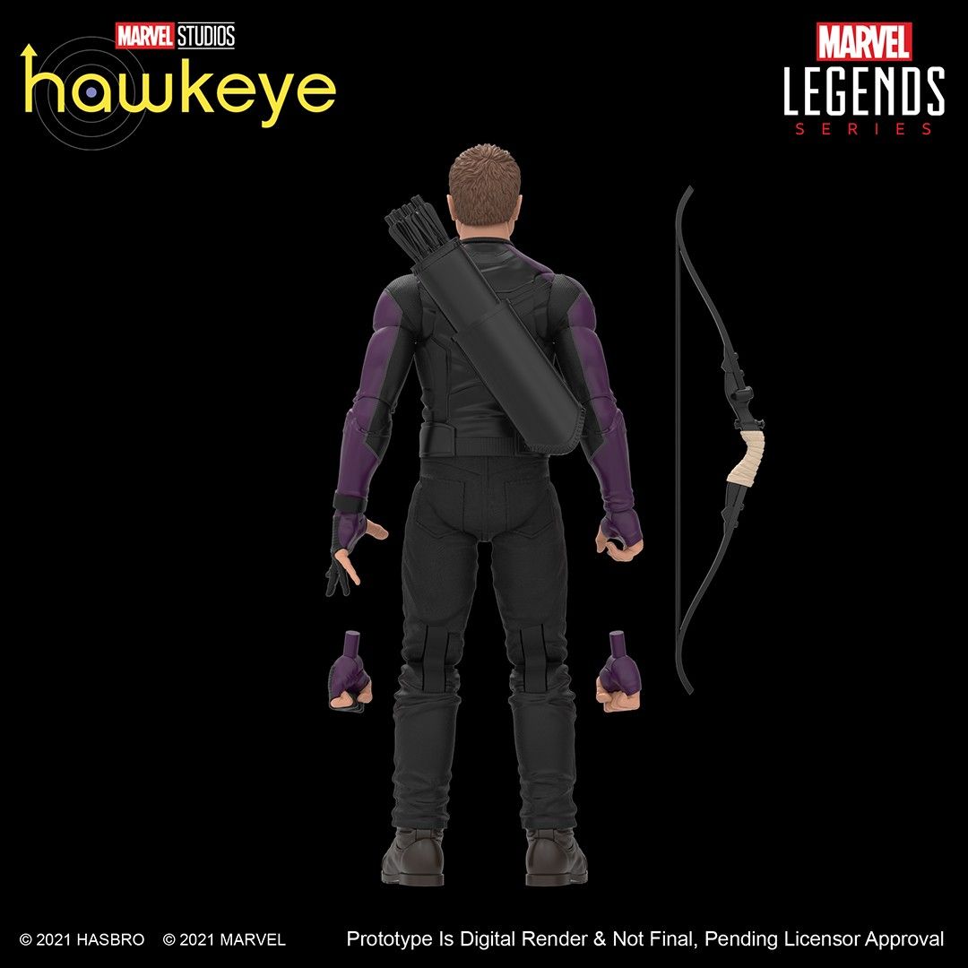 Hawkeye Marvel Legends Toys Give New Look at Clint’s ComicAccurate Costume