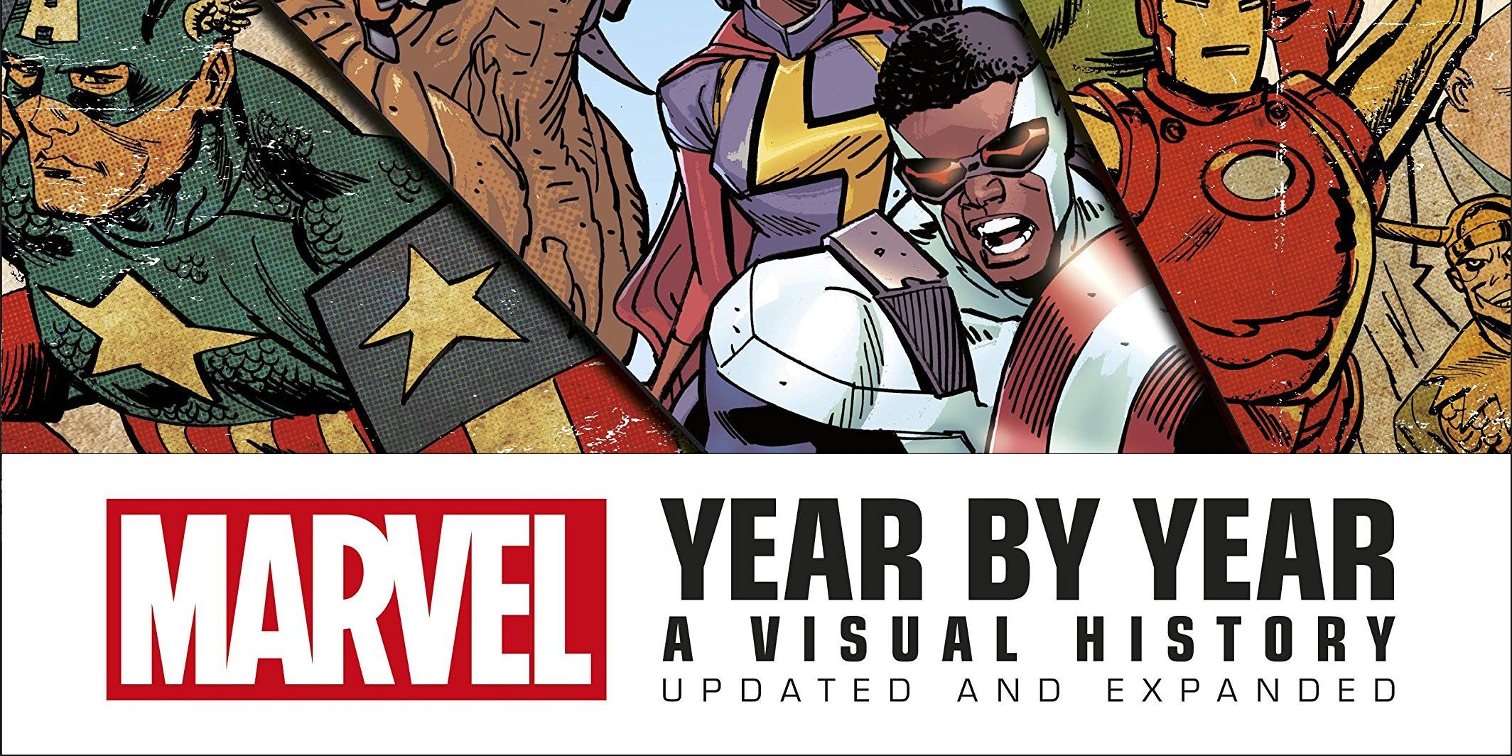 The cover of Marvel-Year-By-Year-Updated-And-Expanded-A-Visual-History