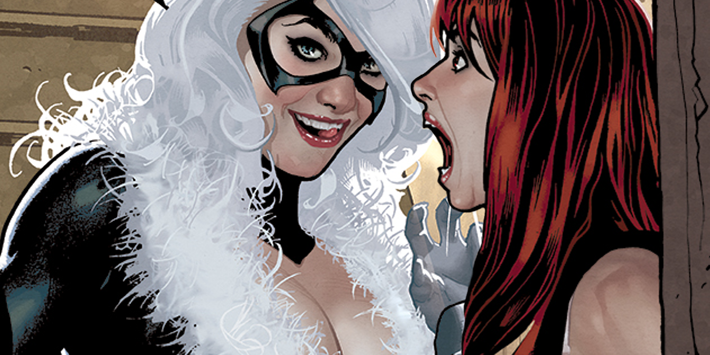 Mary Jane and Black Cat variant cover