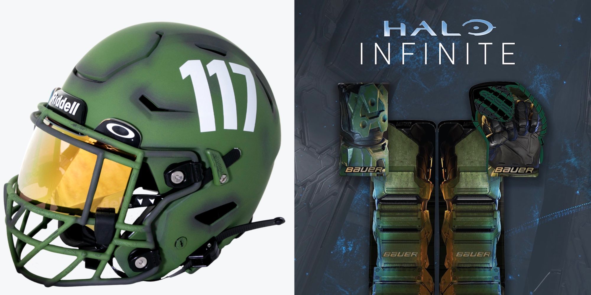HaloInspired Hockey & Football Gear Makes Players Feel Like Spartans
