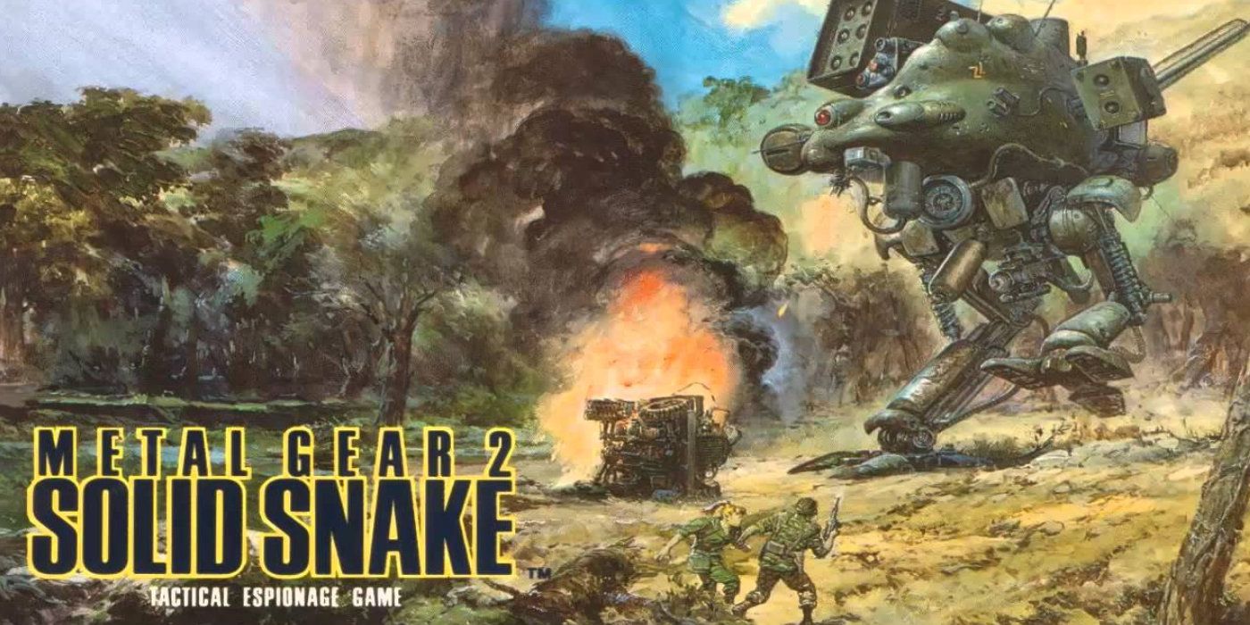Metal Gear 2 Solid Snake Box Art