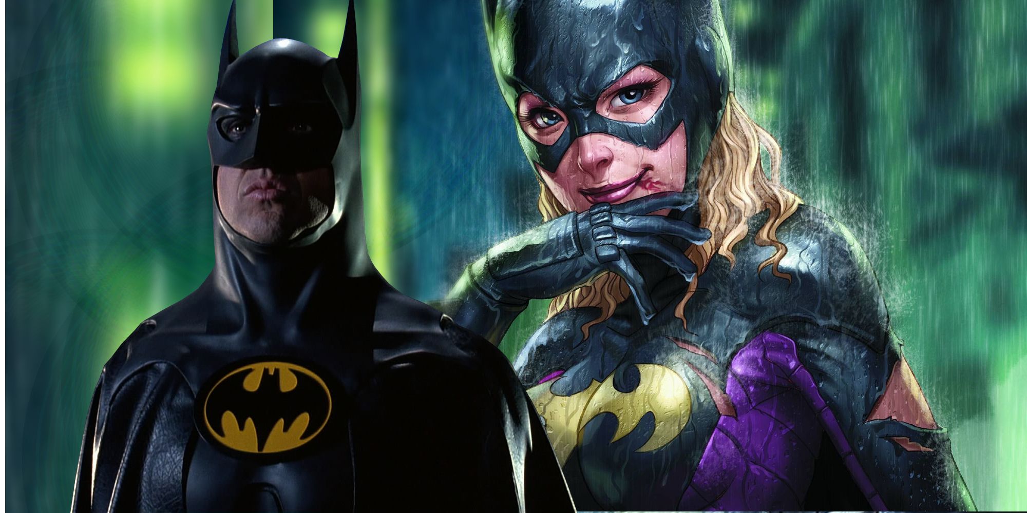 Batman Batgirl DCEU Michael Keaton The Flash