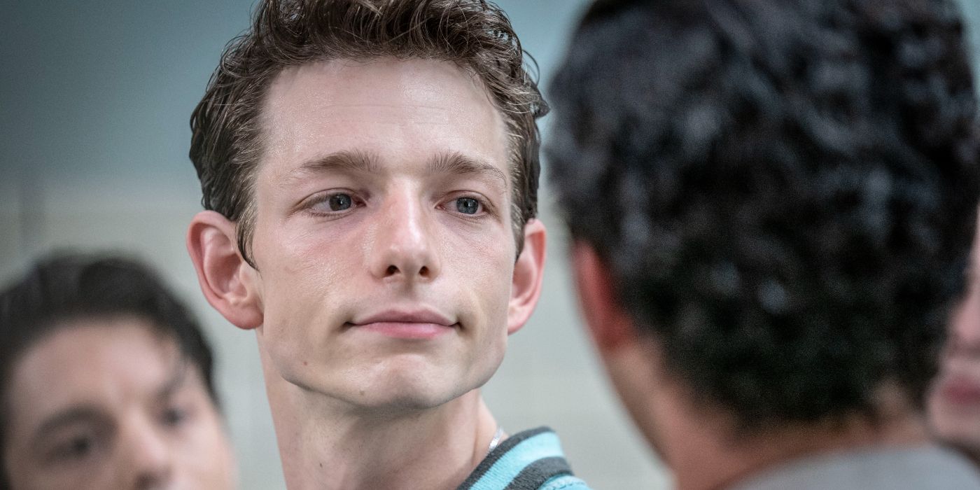 Mike Faist in a closeup shot in West Side Story