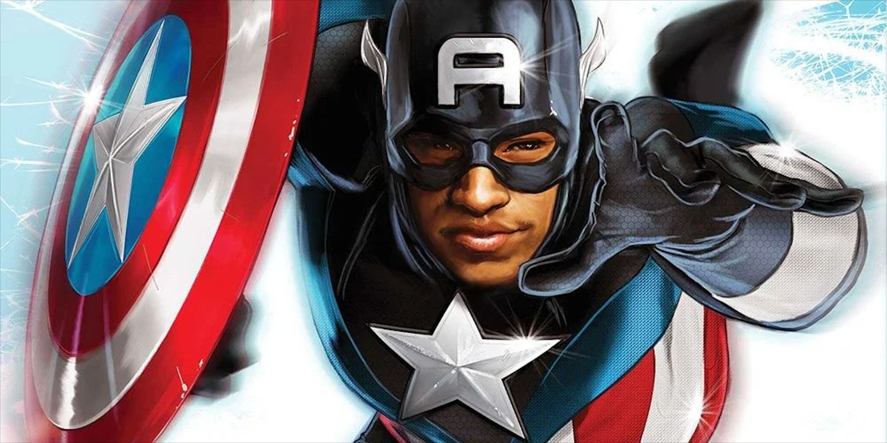 Miles Morales Captain America