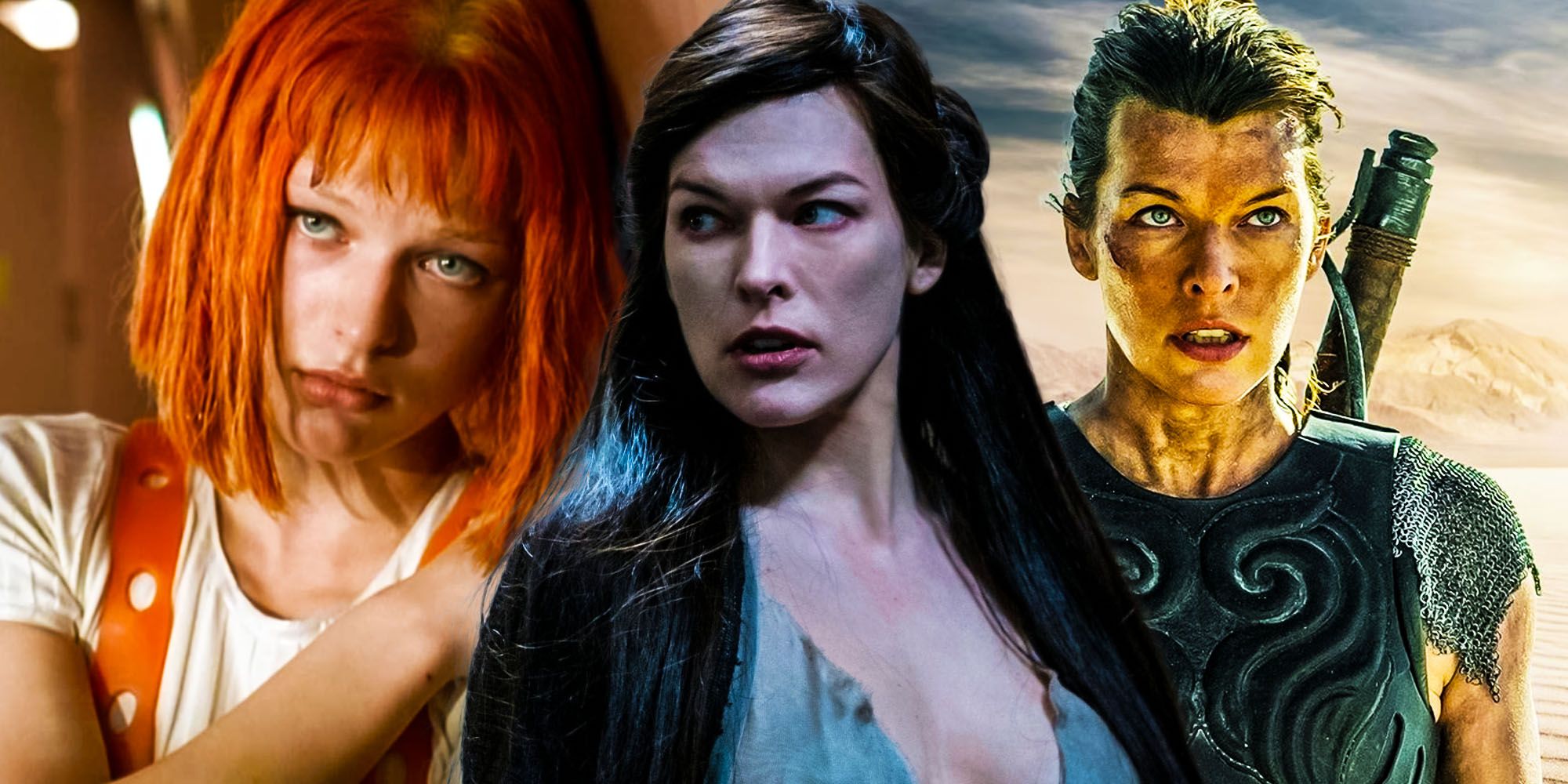 Milla Jovovich movies ranked the fifth element hellboy monster hunter