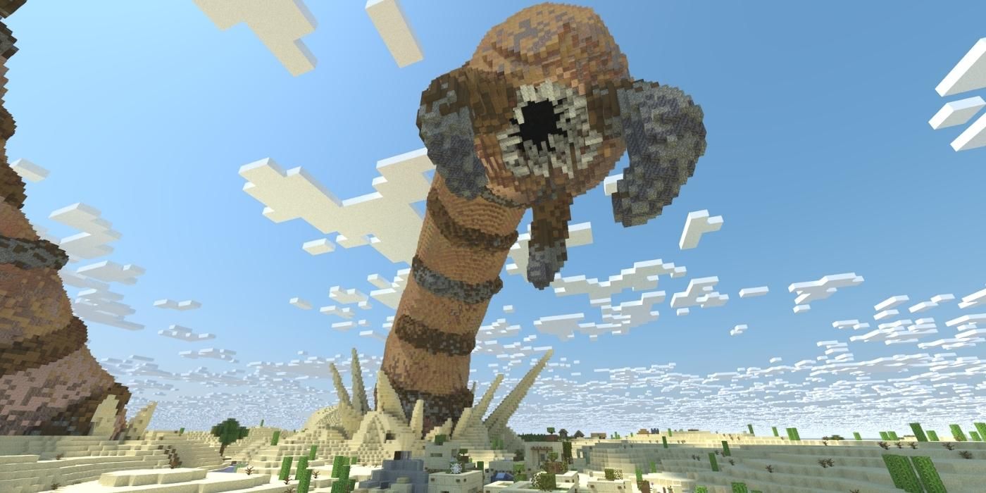 Minecraft Sand Worm Will Make You Never Visit The Desert Again
