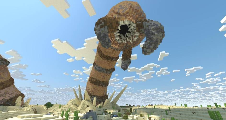 Minecraft Sand Worm Will Make You Never, Sand Fire Pit Area Ideas Minecraft