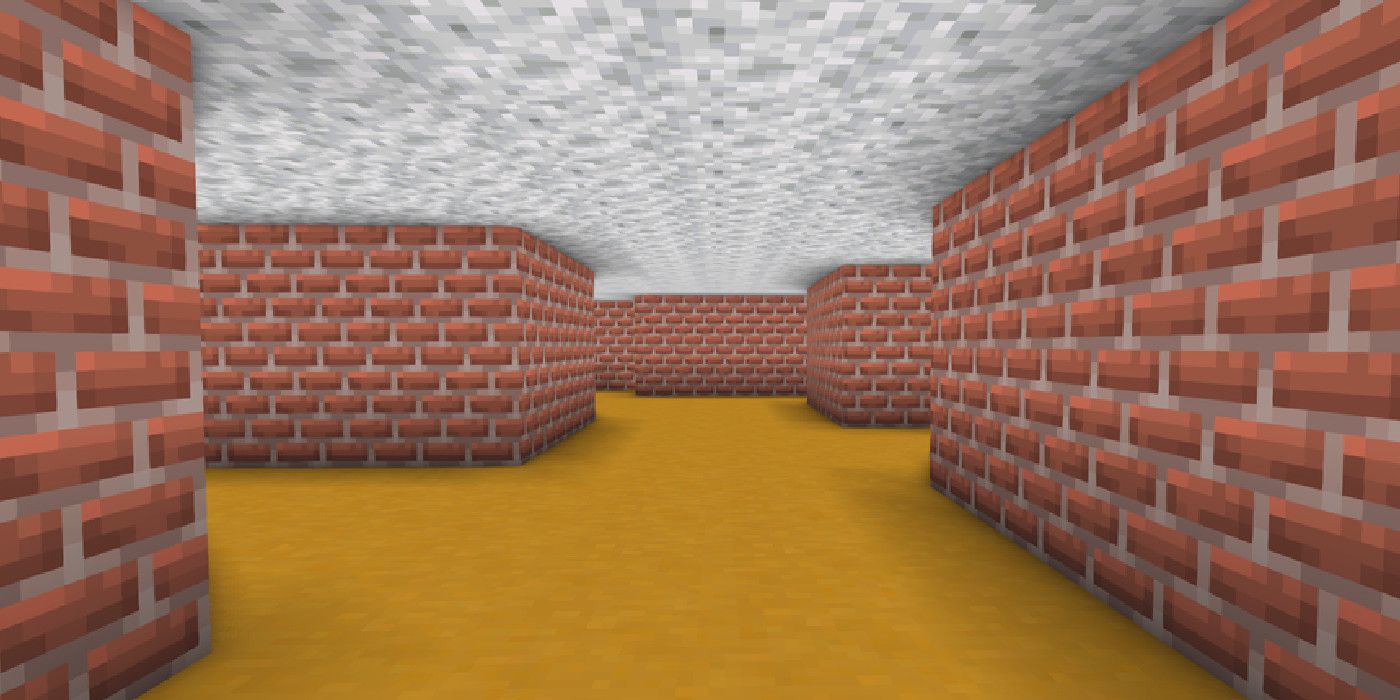 The Maze from Windows 95 in Minecraft
