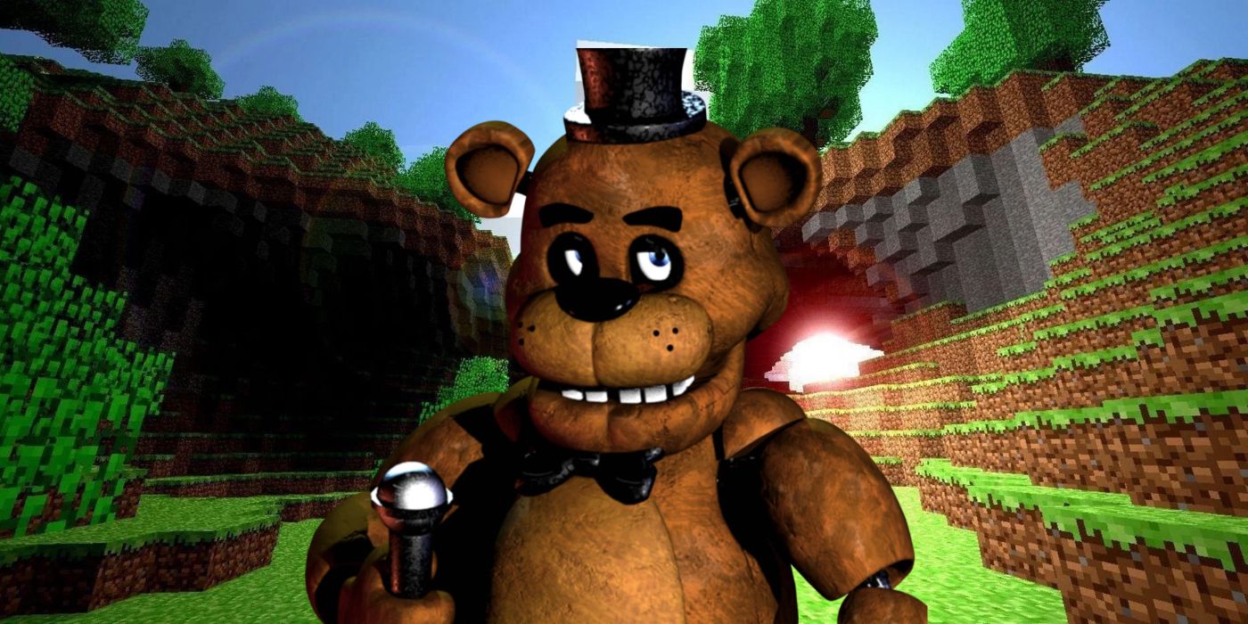Minecraft Player Recreates Every FNAF Character In 8-Bit Style