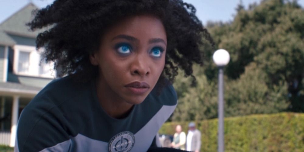 An image of Monica Rambeau's powers being activated in the MCU