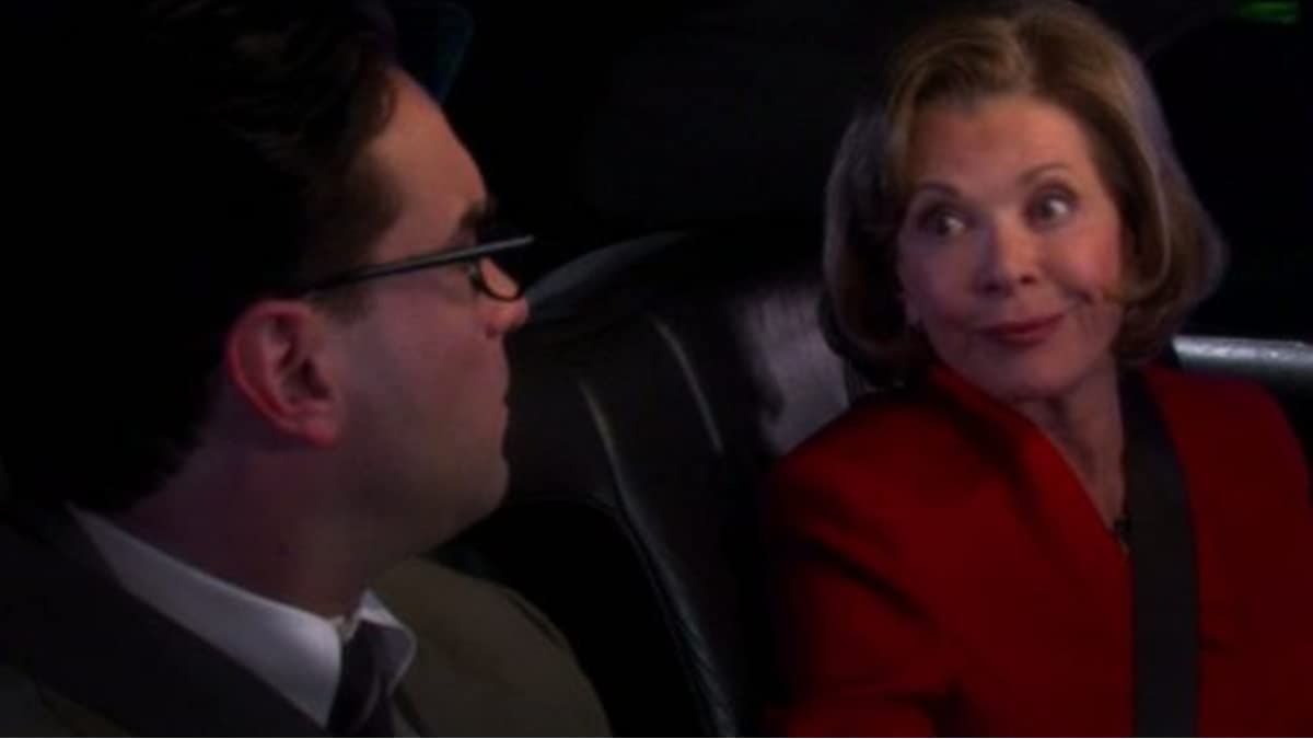 Caltech donor Mrs. Latham flirts with Howard in The Big Bang Theory