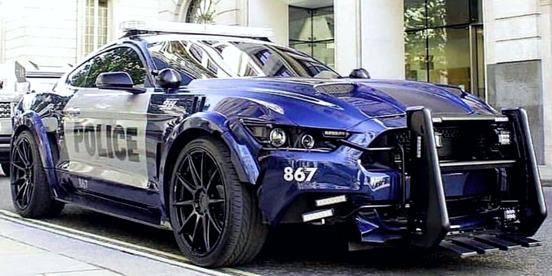 Ford Mustang GT Modified For Law Enforcement 