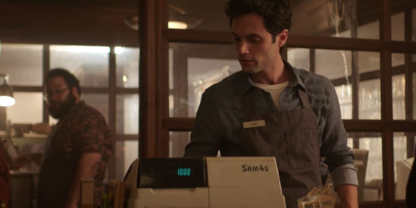 Joe at work in Netflix's YOU