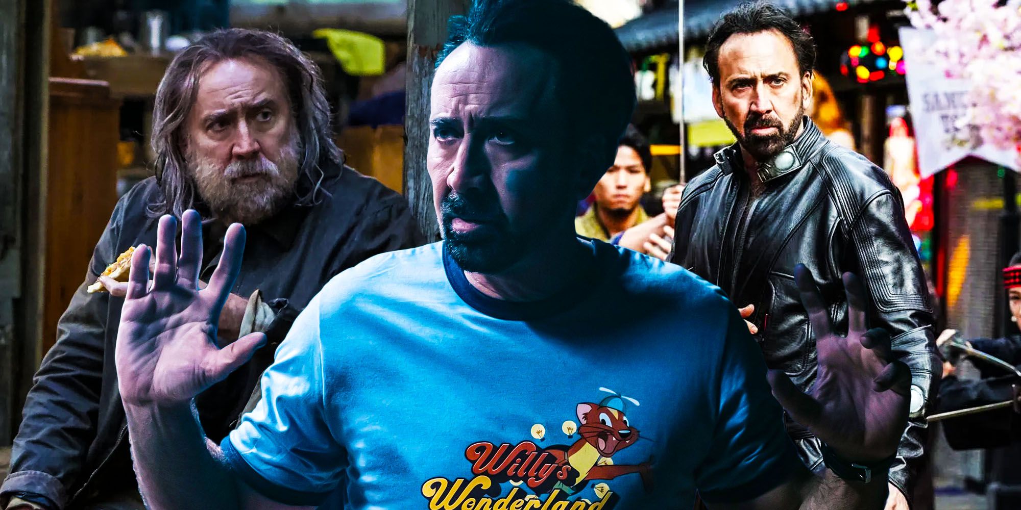 Nicolas Cage 2021 movies ranked willys wonderland pig prisoners of the ghostland
