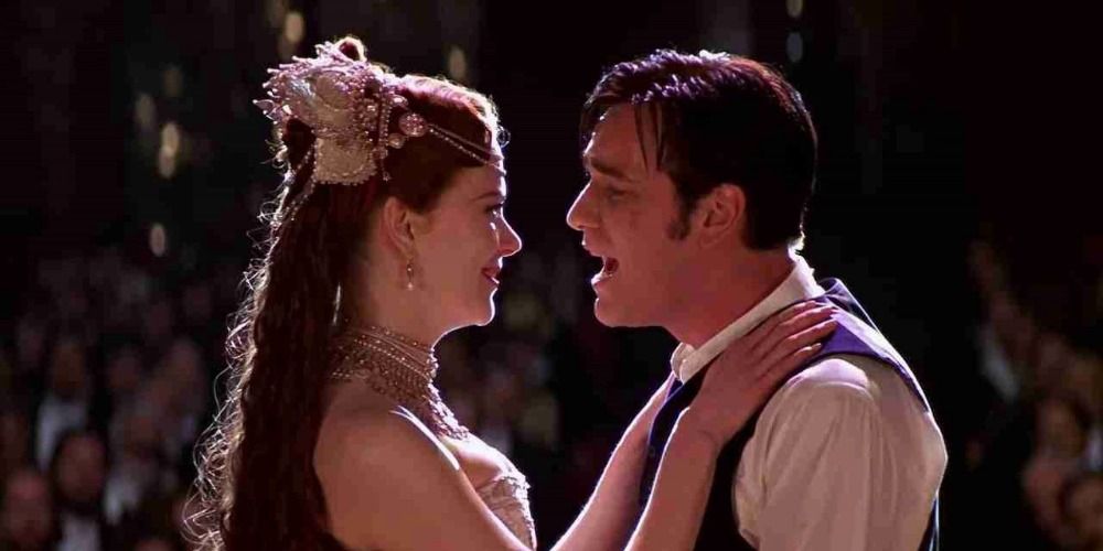 Nicole Kidman and Ewan McGregor singing Come What May in Moulin Rouge