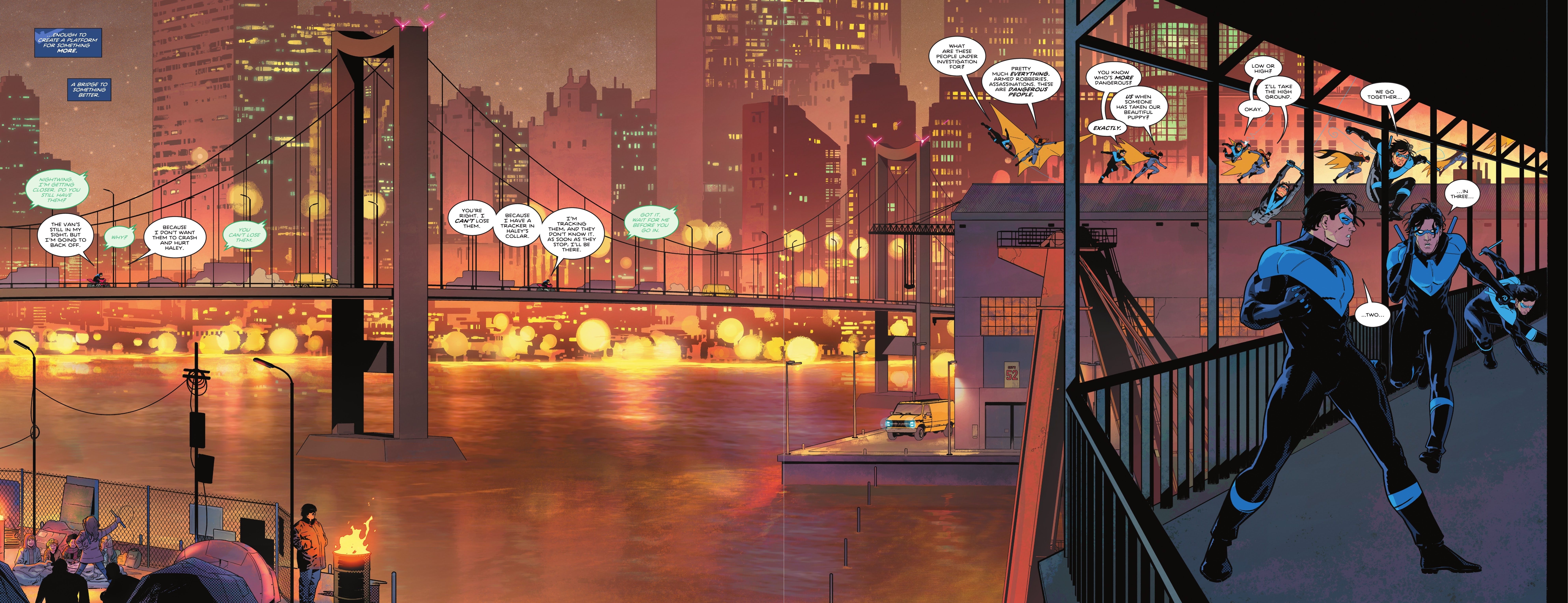 Nightwing-87-Bridge-Chase