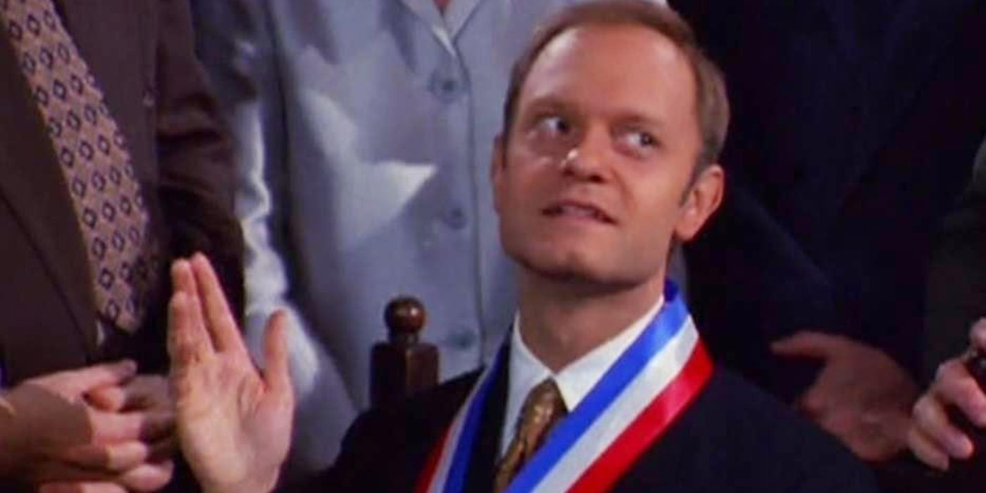 Niles is elected corkmaster on Frasier