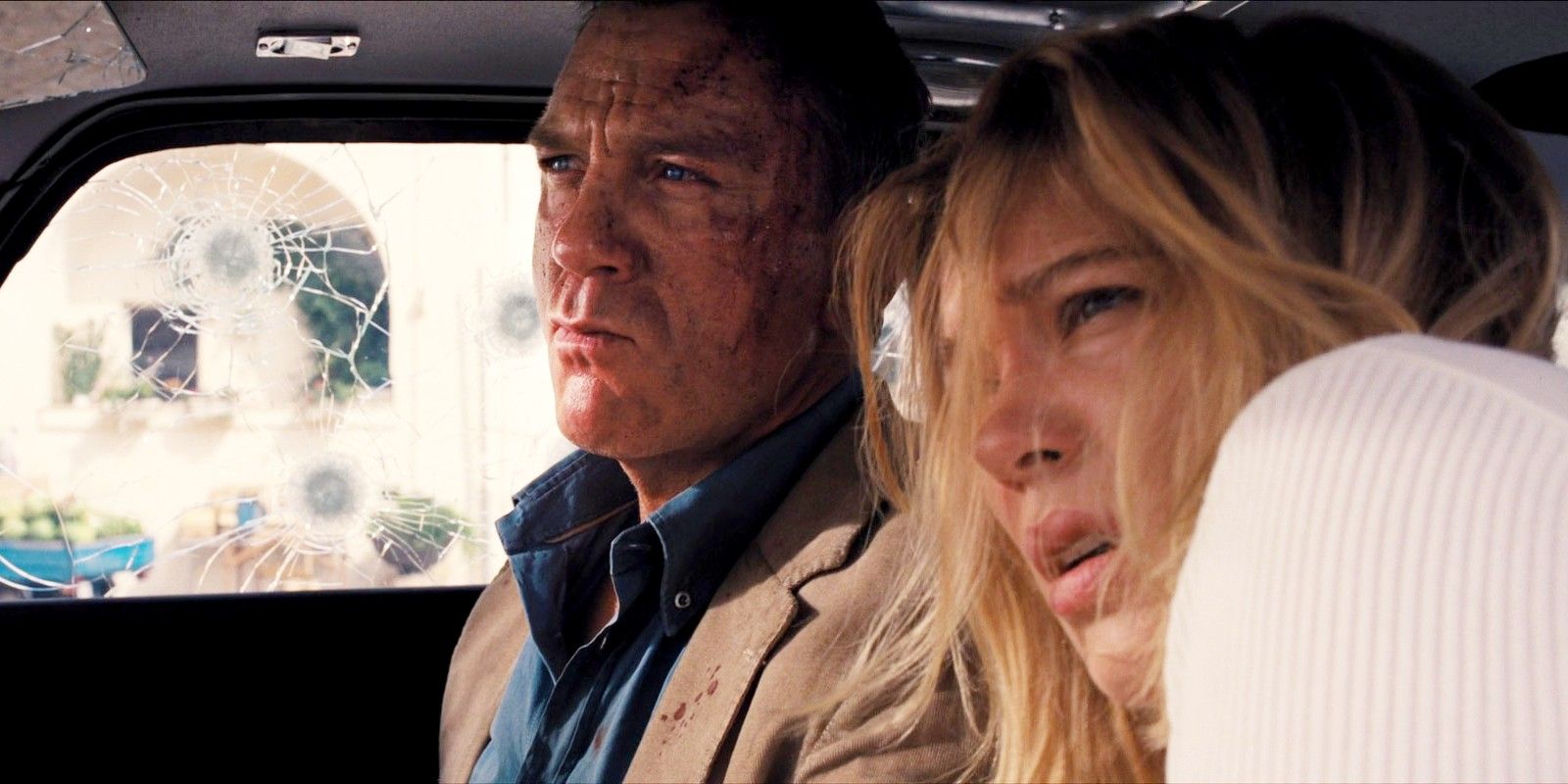 No Time To Die Car Chase Scene with Daniel Craig and Lea Seydoux