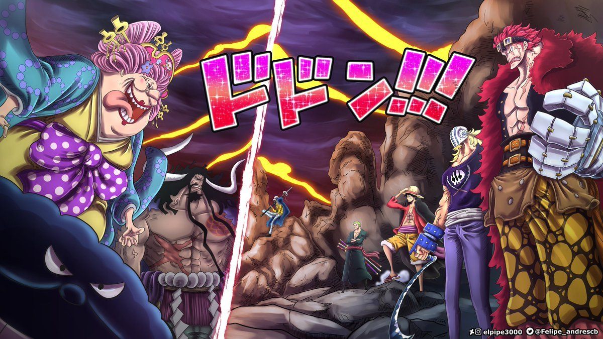 One Piece: Kaidou and Big Mom vs the Supernovas