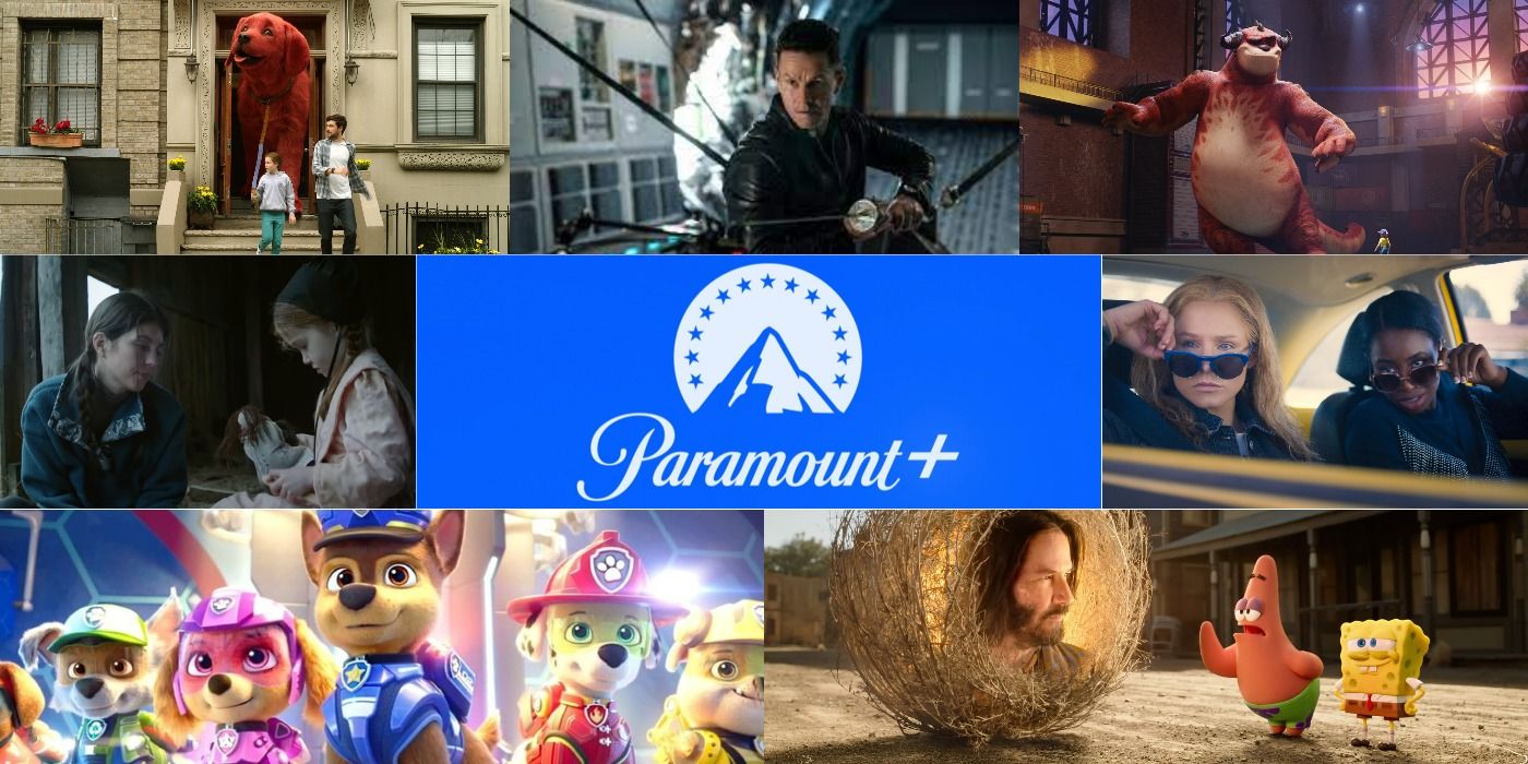 Paramount+ with all the movies released in 2021