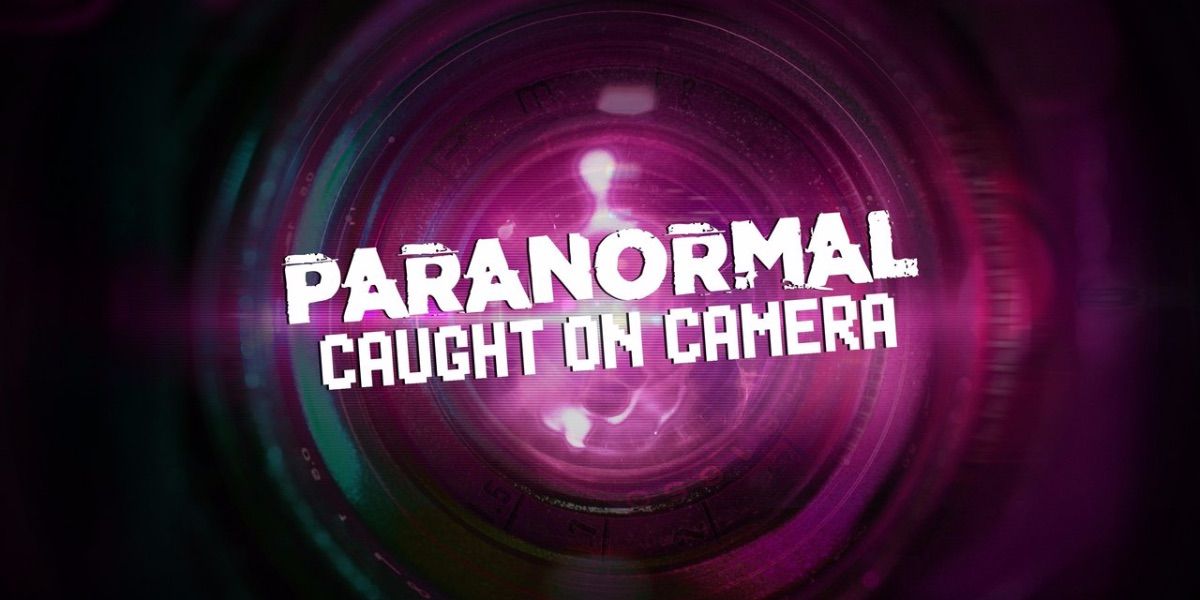O logotipo Paranormal Caught On Camera