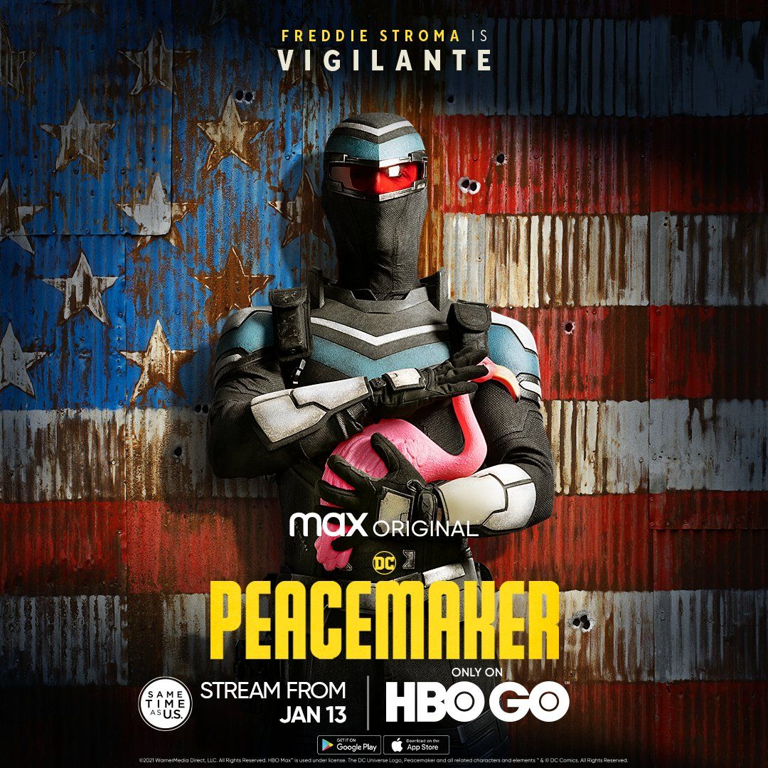 Peacemaker Poster Vigilante Freddie Stroma