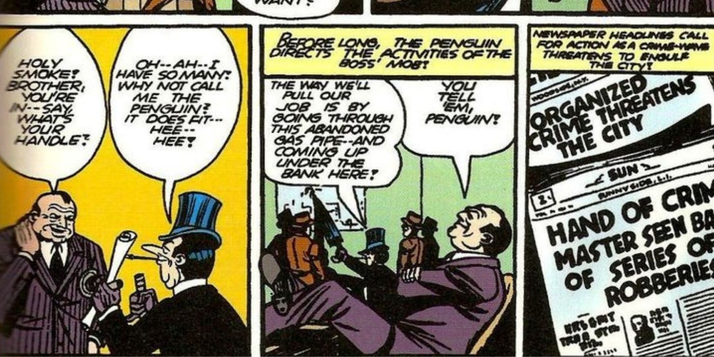 Details about   B448 Batman Penguin Triumphant DC Graphic Novel Robin Dark Knight Gotham City 
