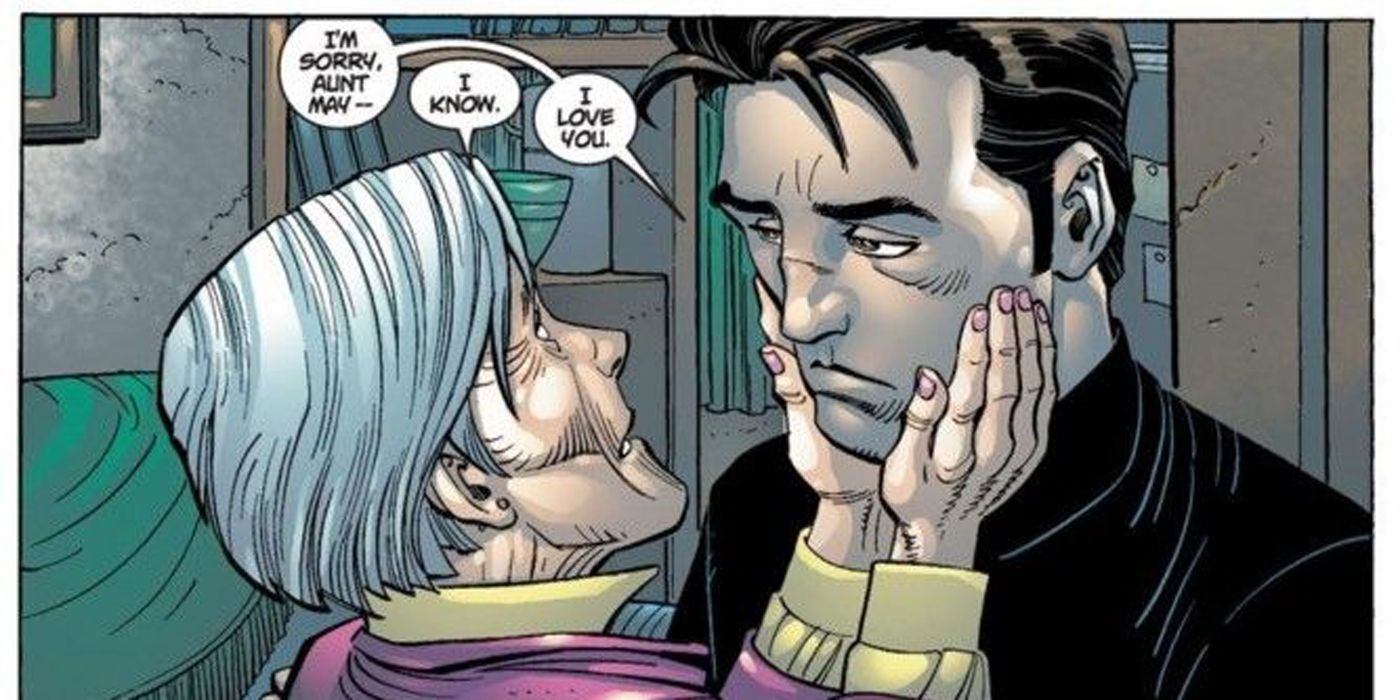 Aunt May Knows Peter Is Spider Man Spider-Man: Aunt May's 10 Most Controversial Comic Book Moments