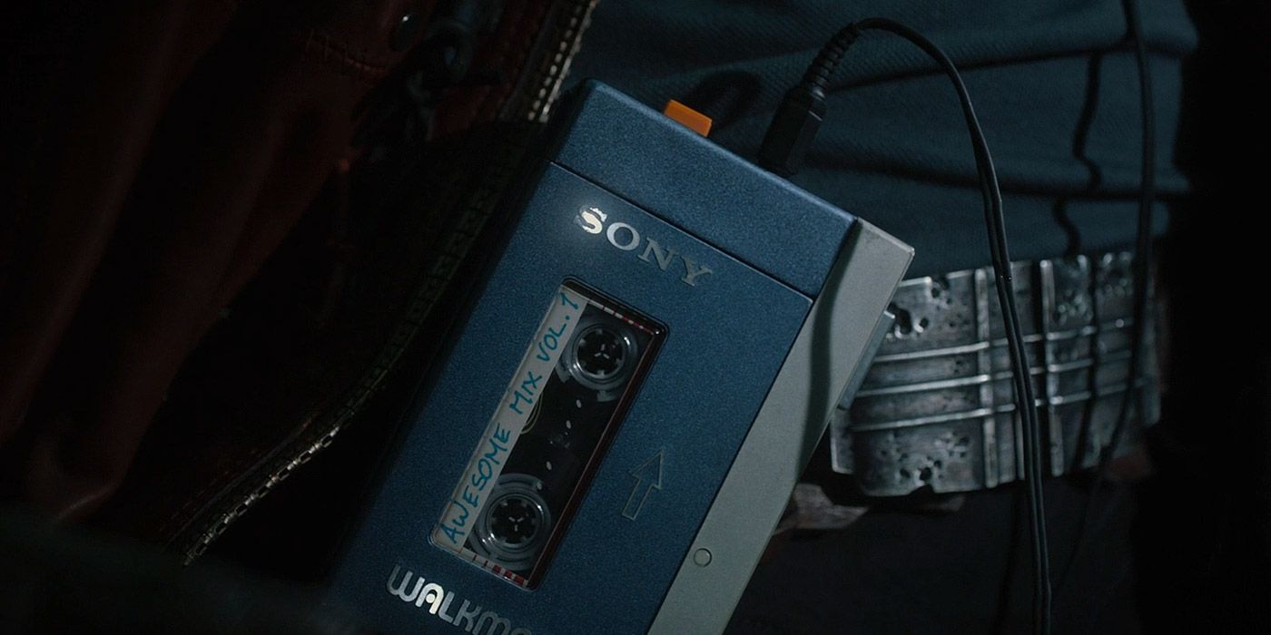 Peter Quill's Walkman in Guardians of the Galaxy