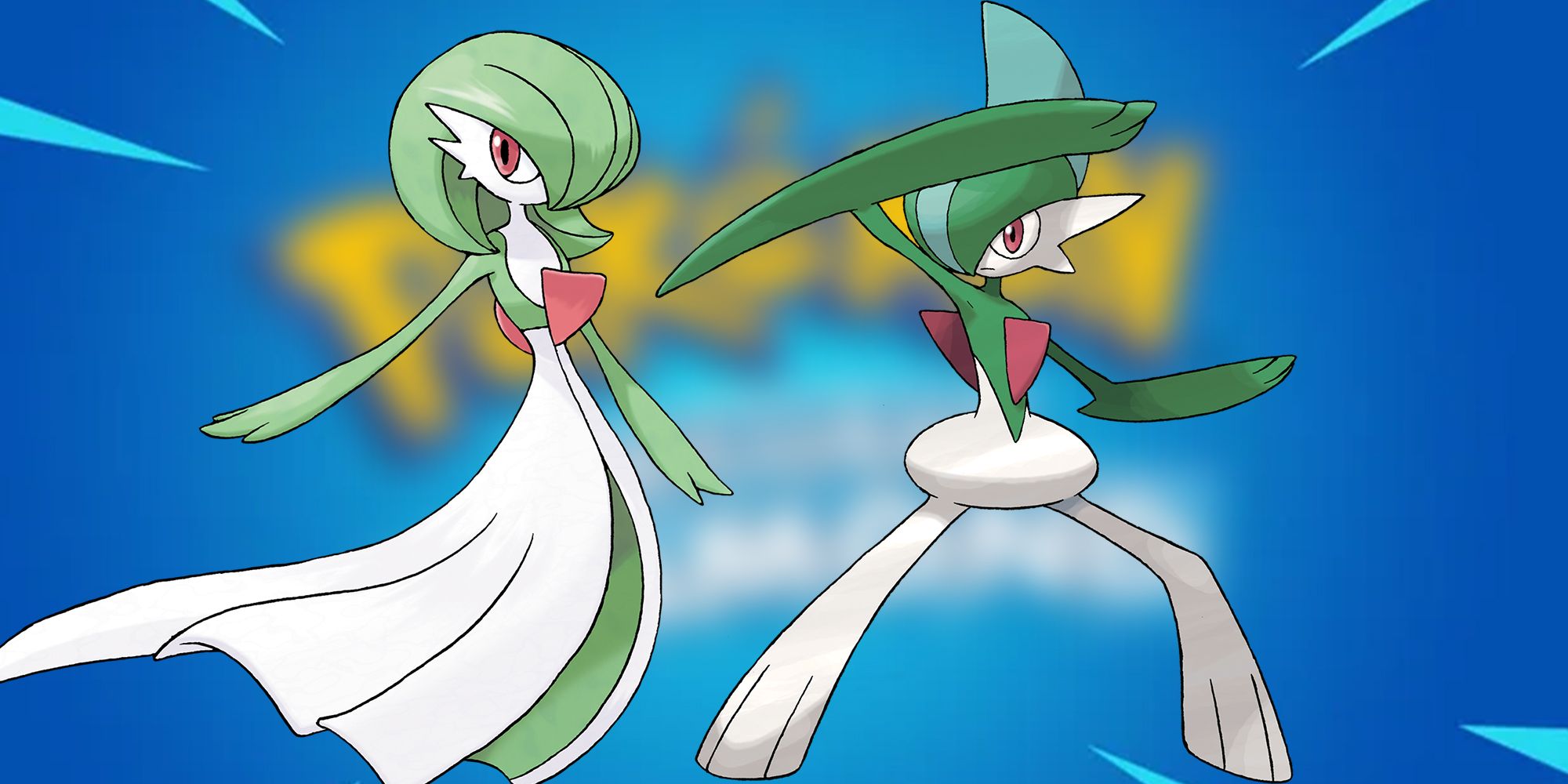 My finished shiny evolution line of Ralts, Kirlia, Gardevoir, and Gallade I  caught with pokéradar and transferred from Shining Pearl
