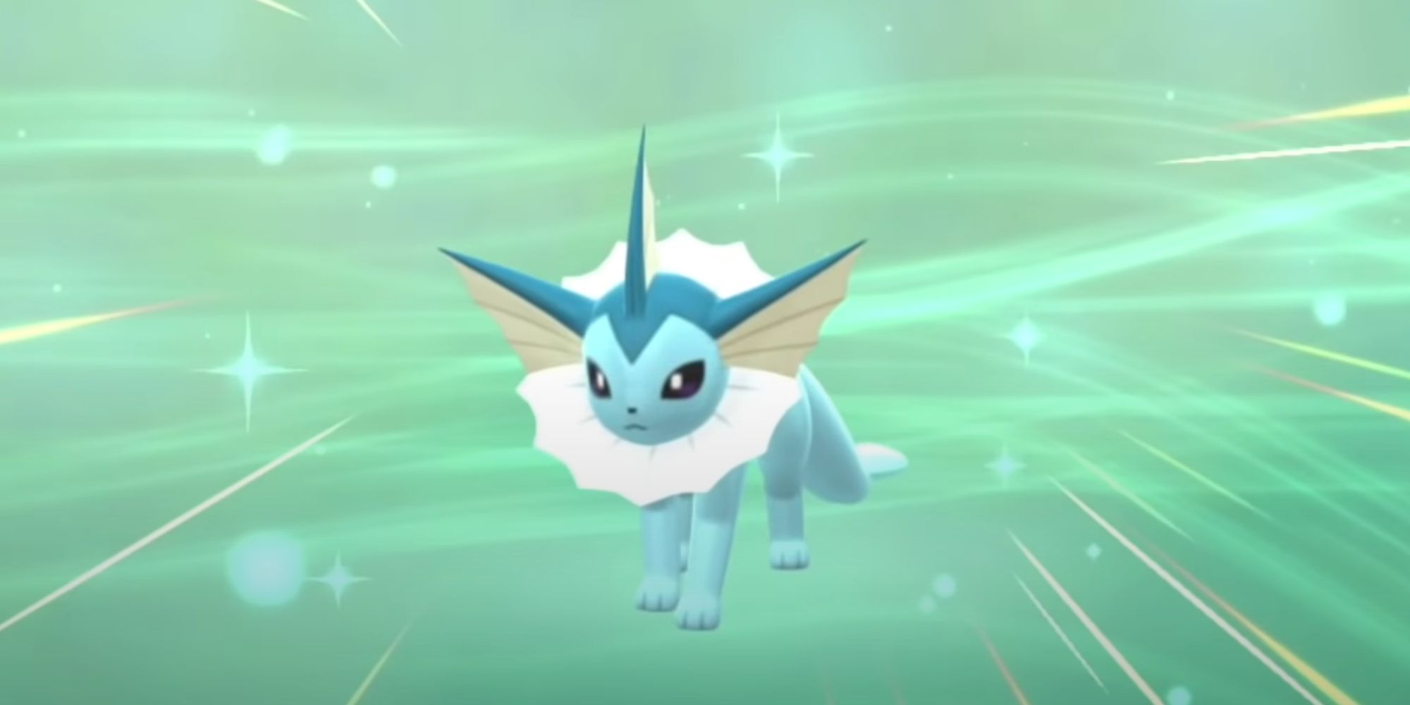 Vaporeon evolves when players use a Water Stone on Eevee in Pokemon Brilliant Diamond and Shining Pearl.