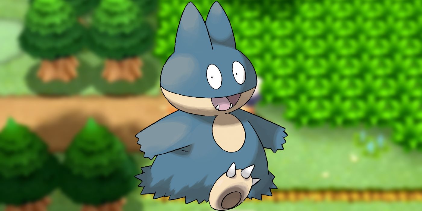  Munchlax PNG on Pokemon background