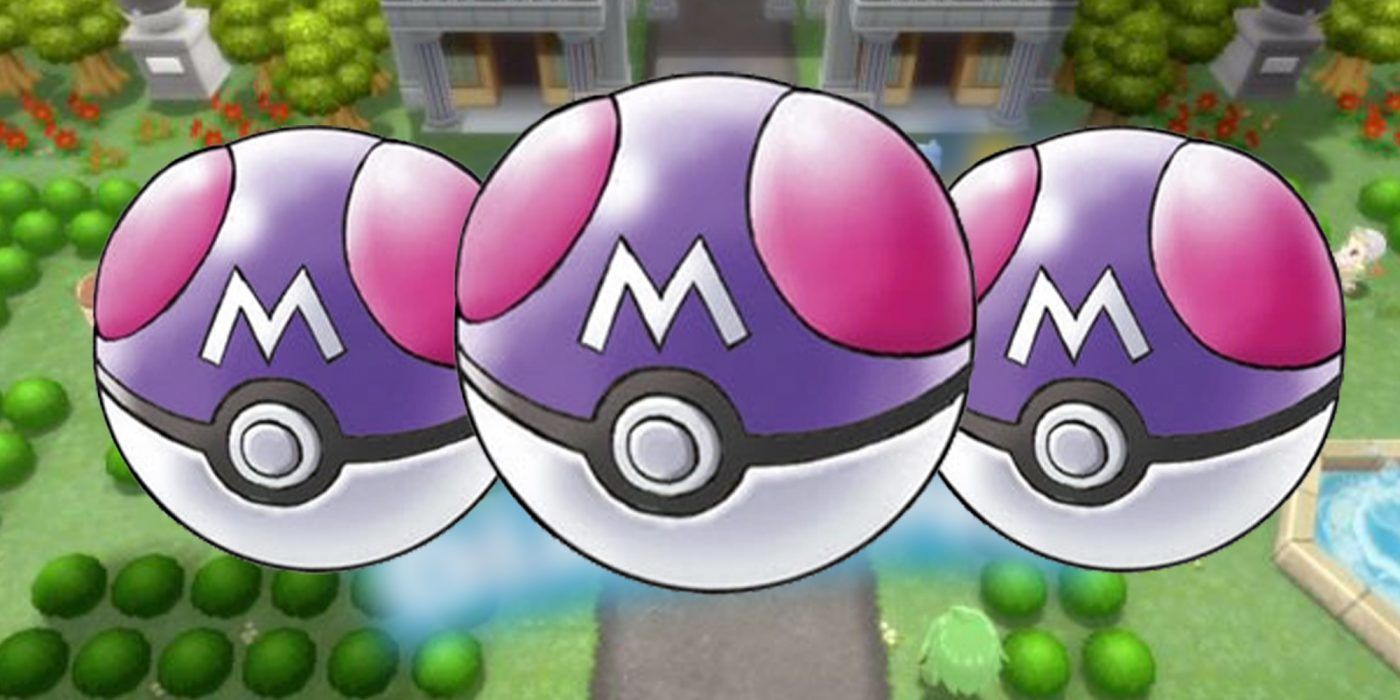 Three Master Balls in Pokémon BDSP