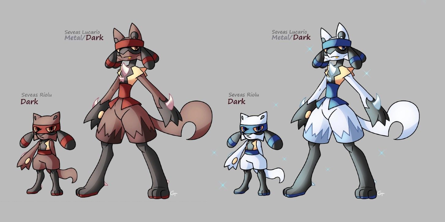 Pokémon Fan Makes Pirate Regional Variants For Lucario, Yamask & More